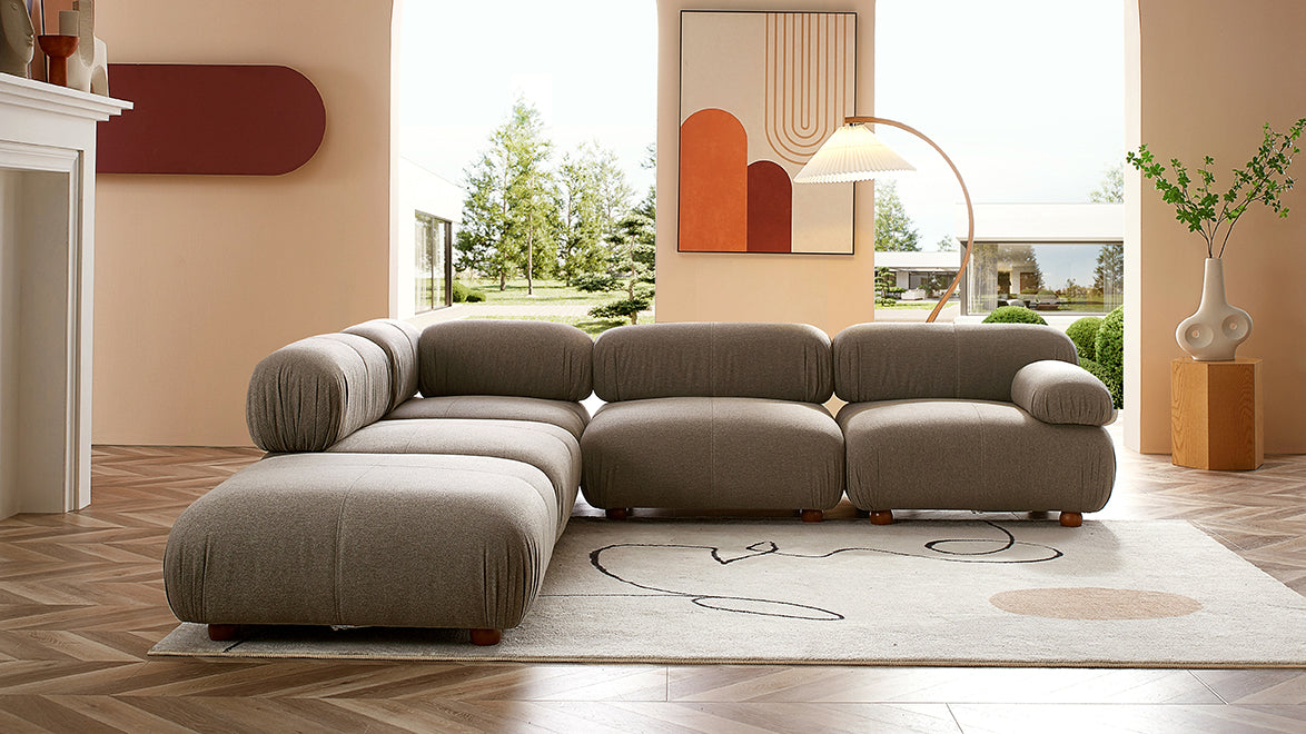 Transforming Your Living Room: Before and After with a Sectional Corner Couch