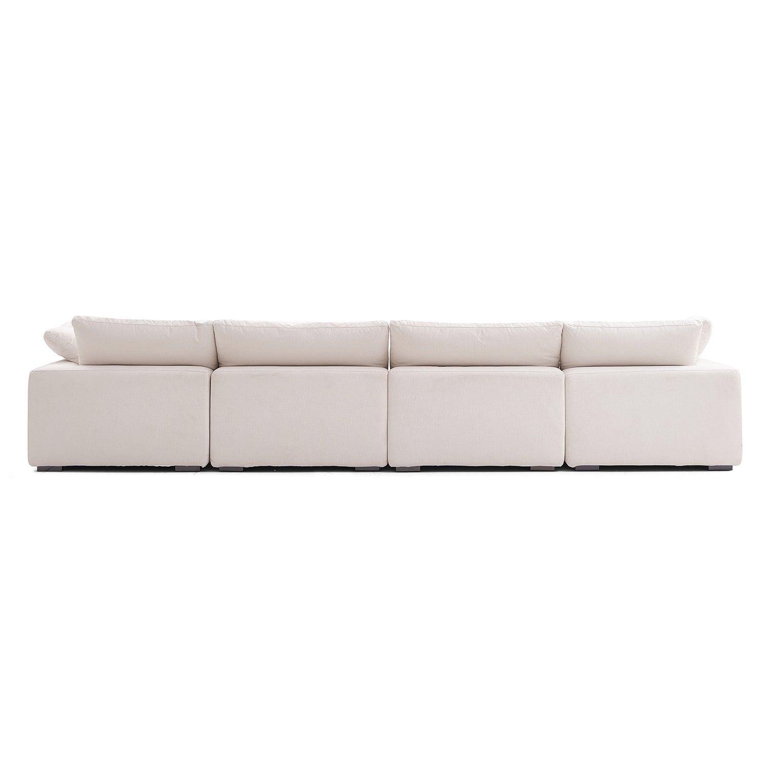 Malibu Cloud U Closed Sectional