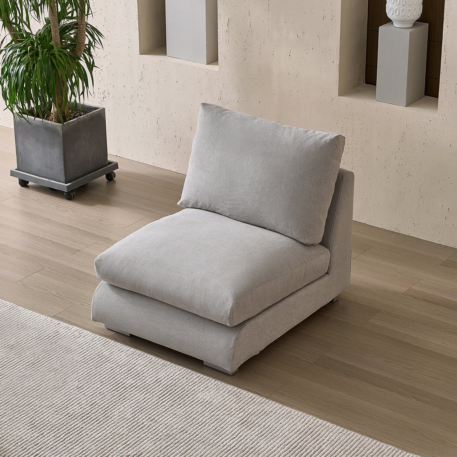 Feathers 1-Seater - Armless