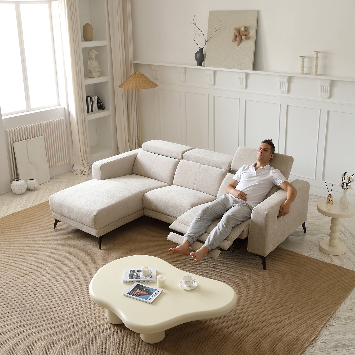 Theo Recliner Sectional