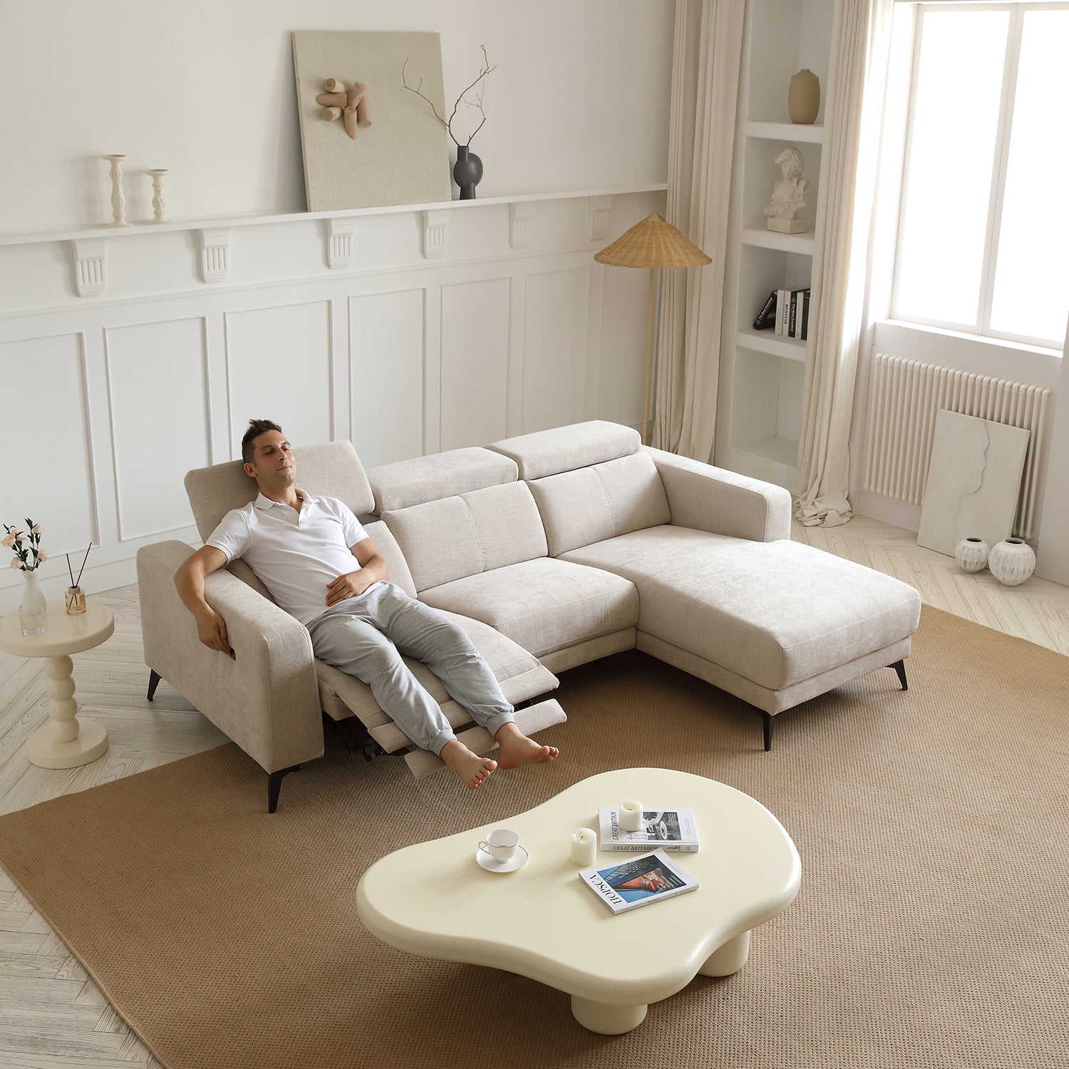 Theo Recliner Sectional