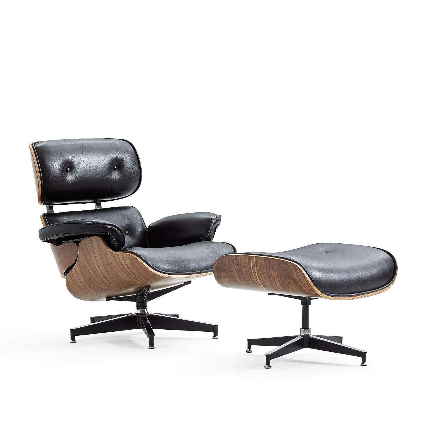 Hadley Chair with Ottoman Accent Chair Foundry