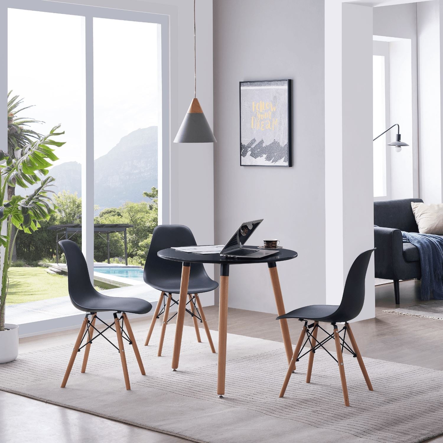 Valmes Chair - Set Of 4 - Valyou