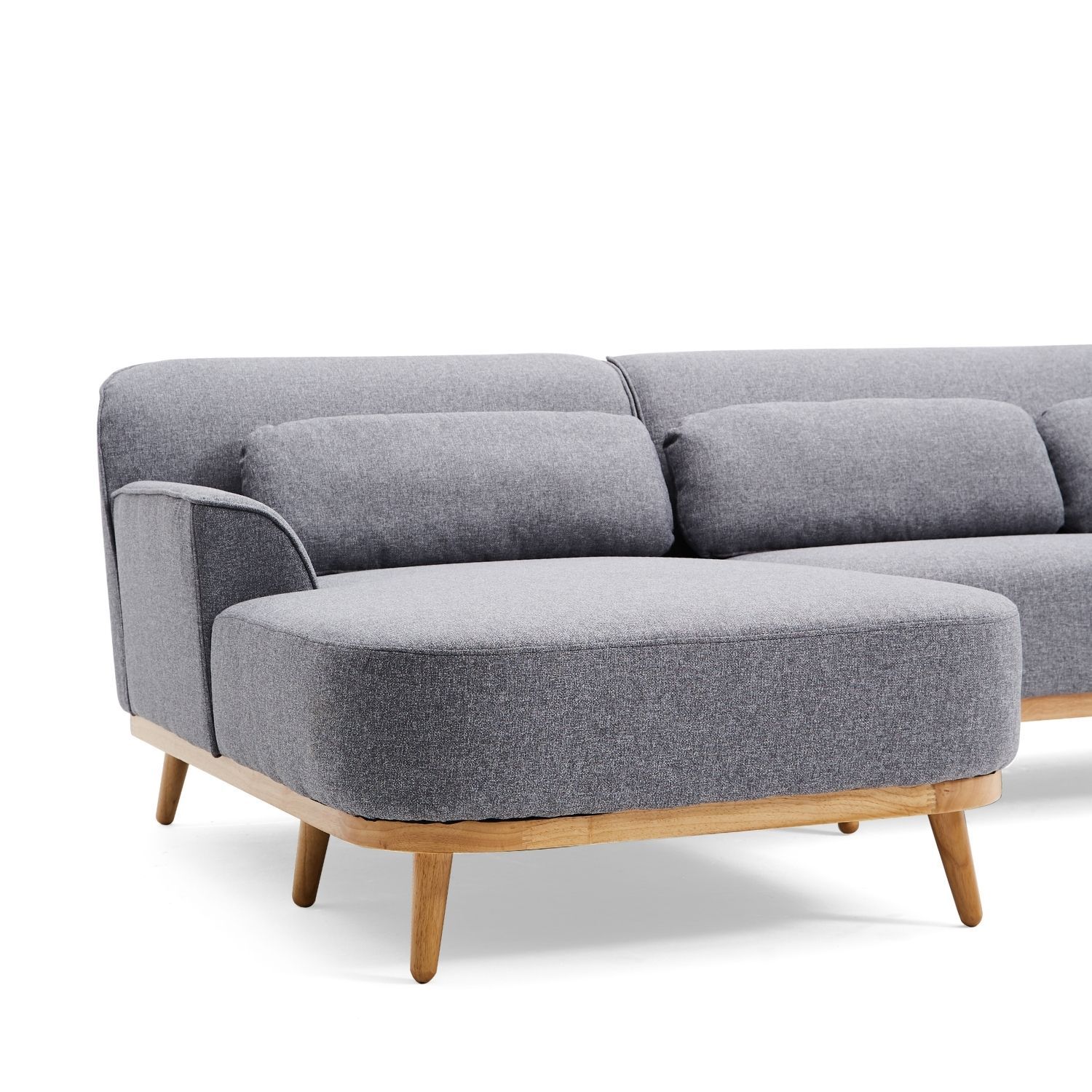 Solid Wood Sectional Sofa Valyou Furniture