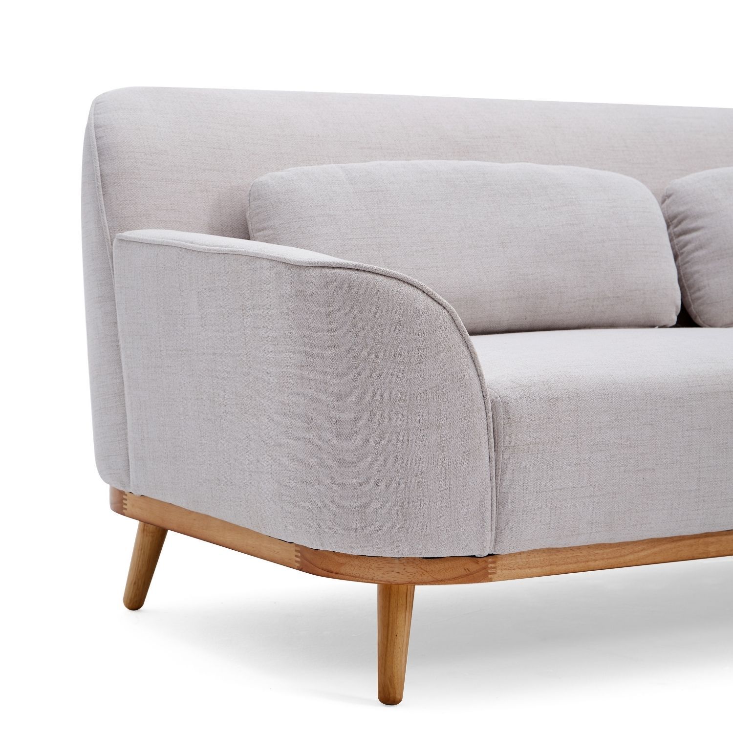 Solid Wood Sectional Sofa Valyou Furniture