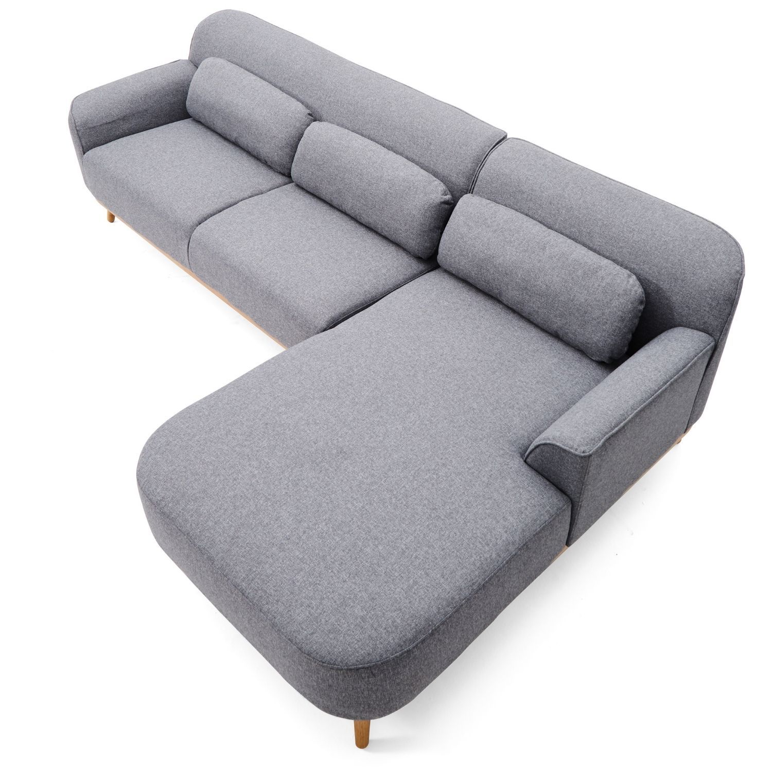 Solid Wood Sectional Sofa Valyou Furniture