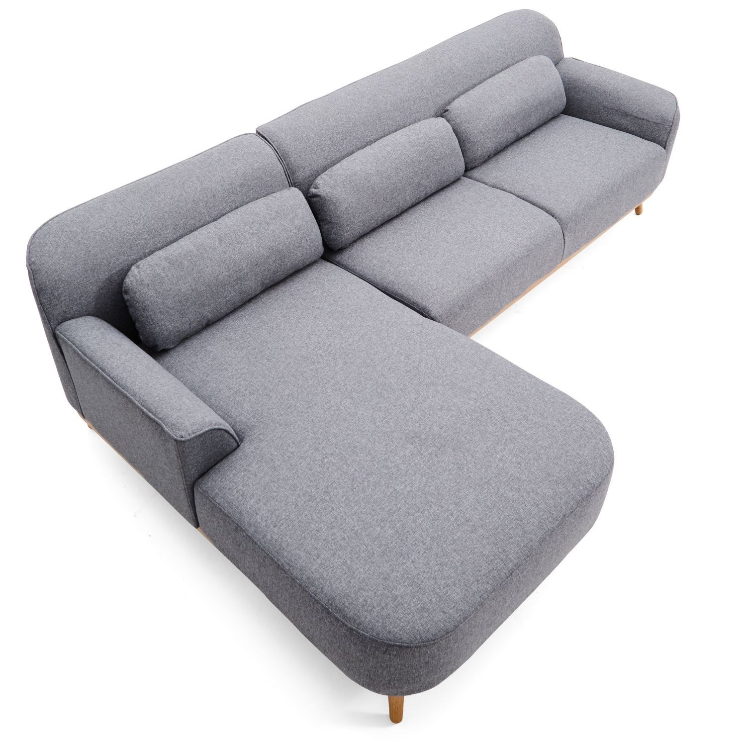 Solid Wood Sectional Sofa Valyou Furniture