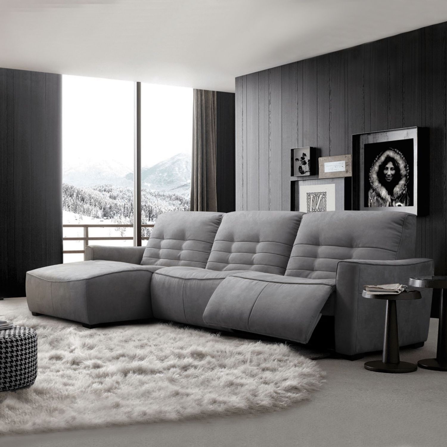 Intimo Recliner Mario Capasa Facing Left