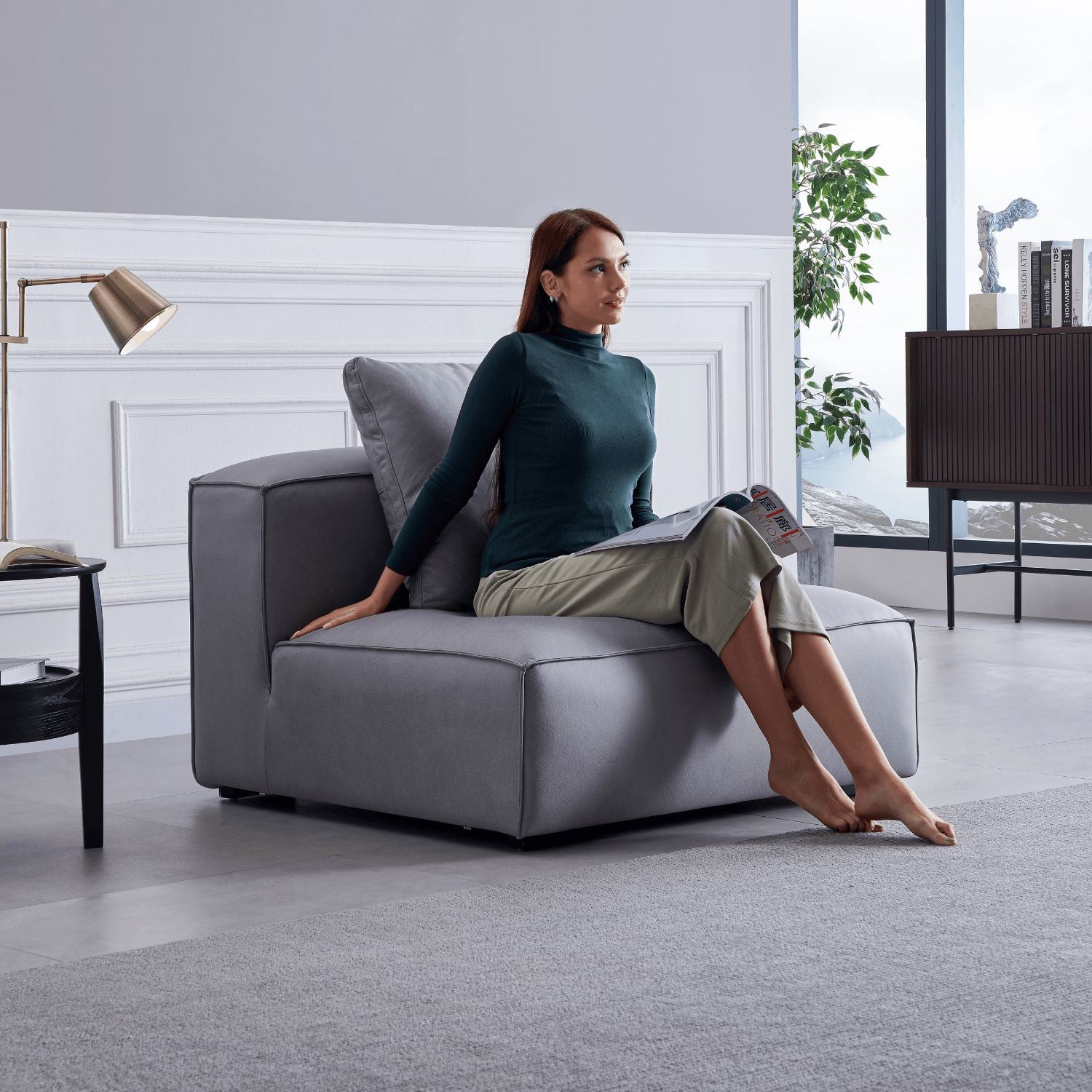 Loft 1 Seater Armless - Valyou