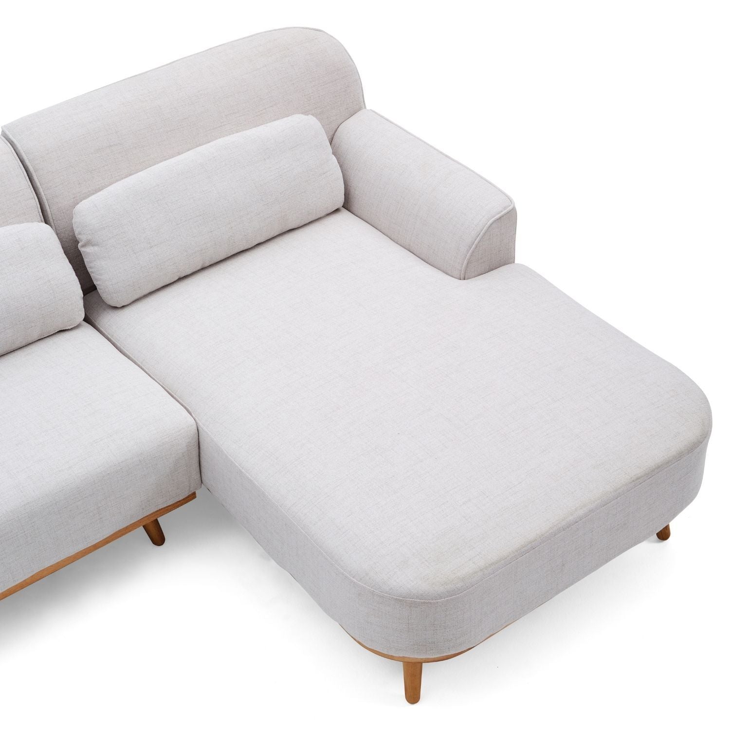 Solid Wood Sectional Sofa Valyou Furniture