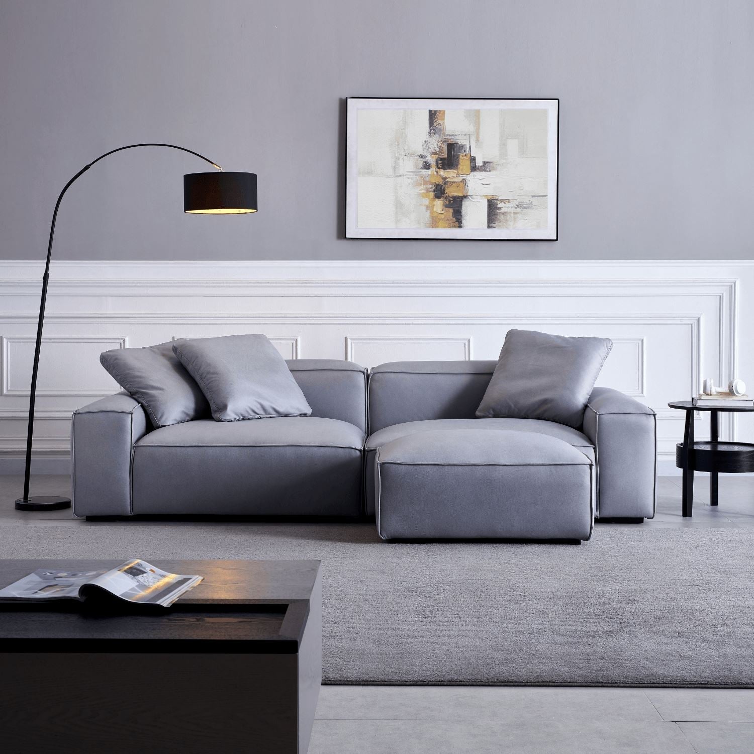 Loft Sofa + Ottoman - Valyou