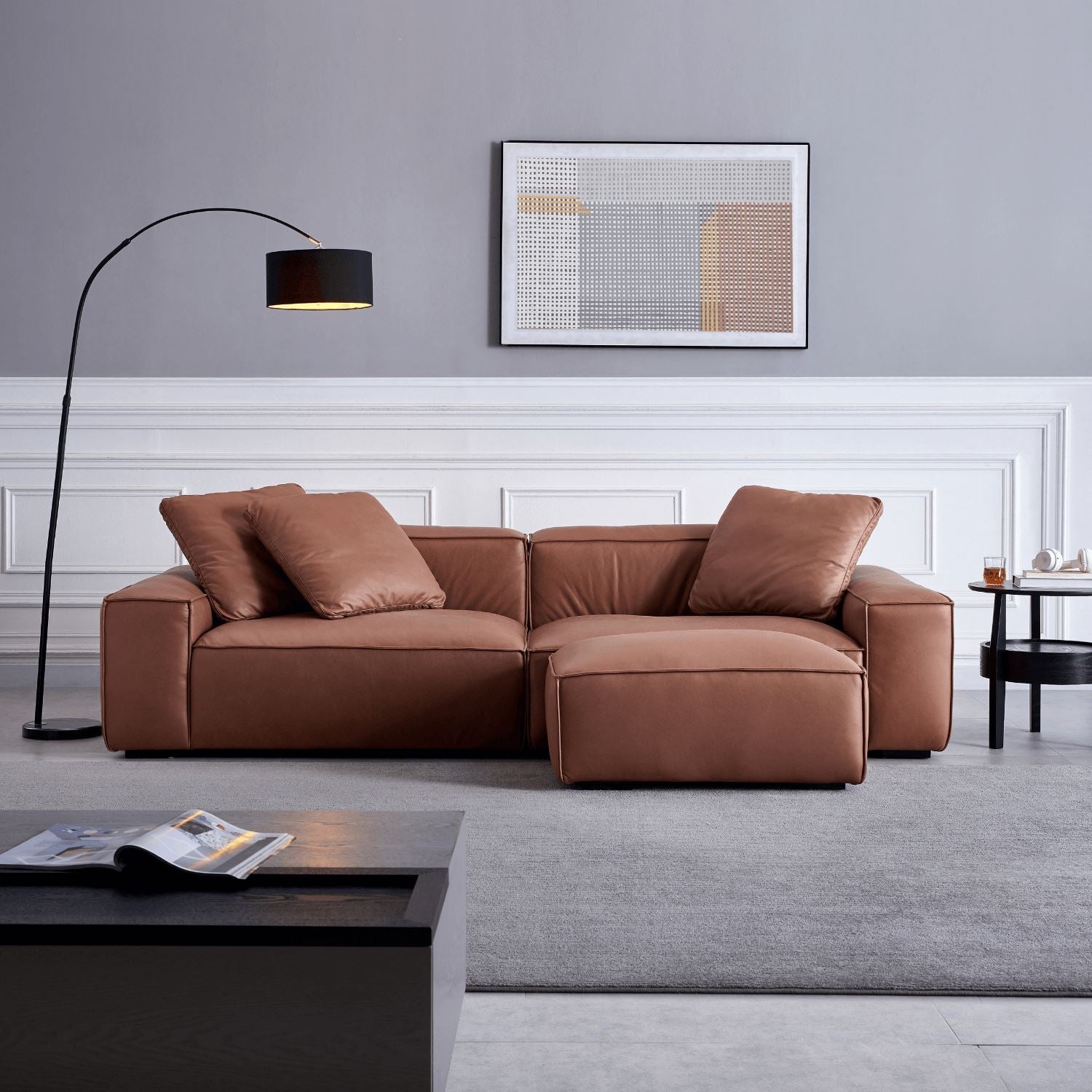 Loft Sofa + Ottoman - Valyou