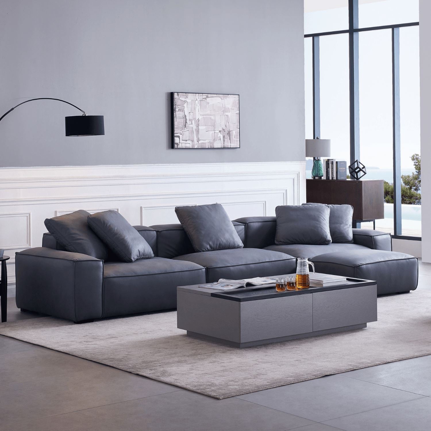 Loft Sofa + Ottoman - Valyou
