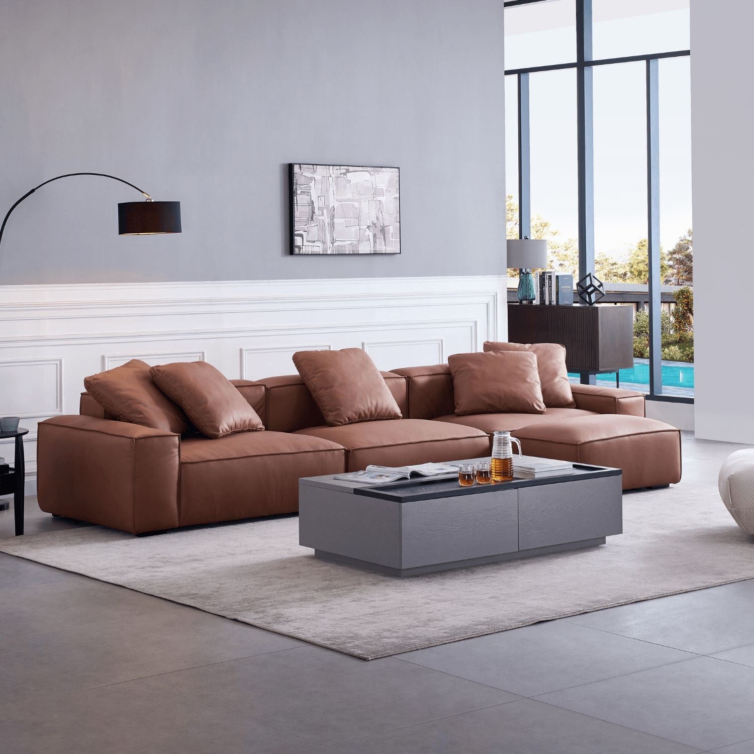 Loft Sofa + Ottoman - Valyou