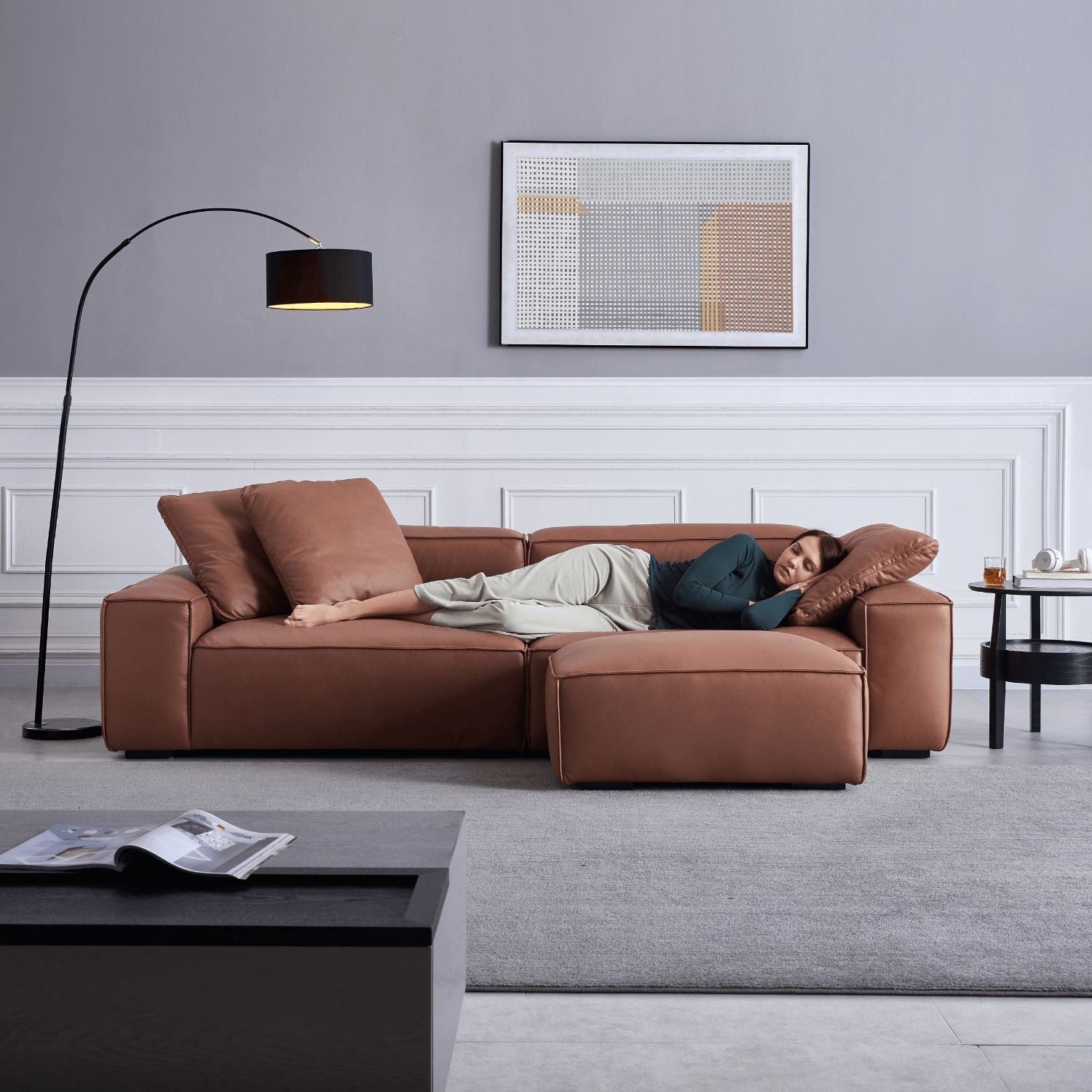 Loft Sofa + Ottoman - Valyou