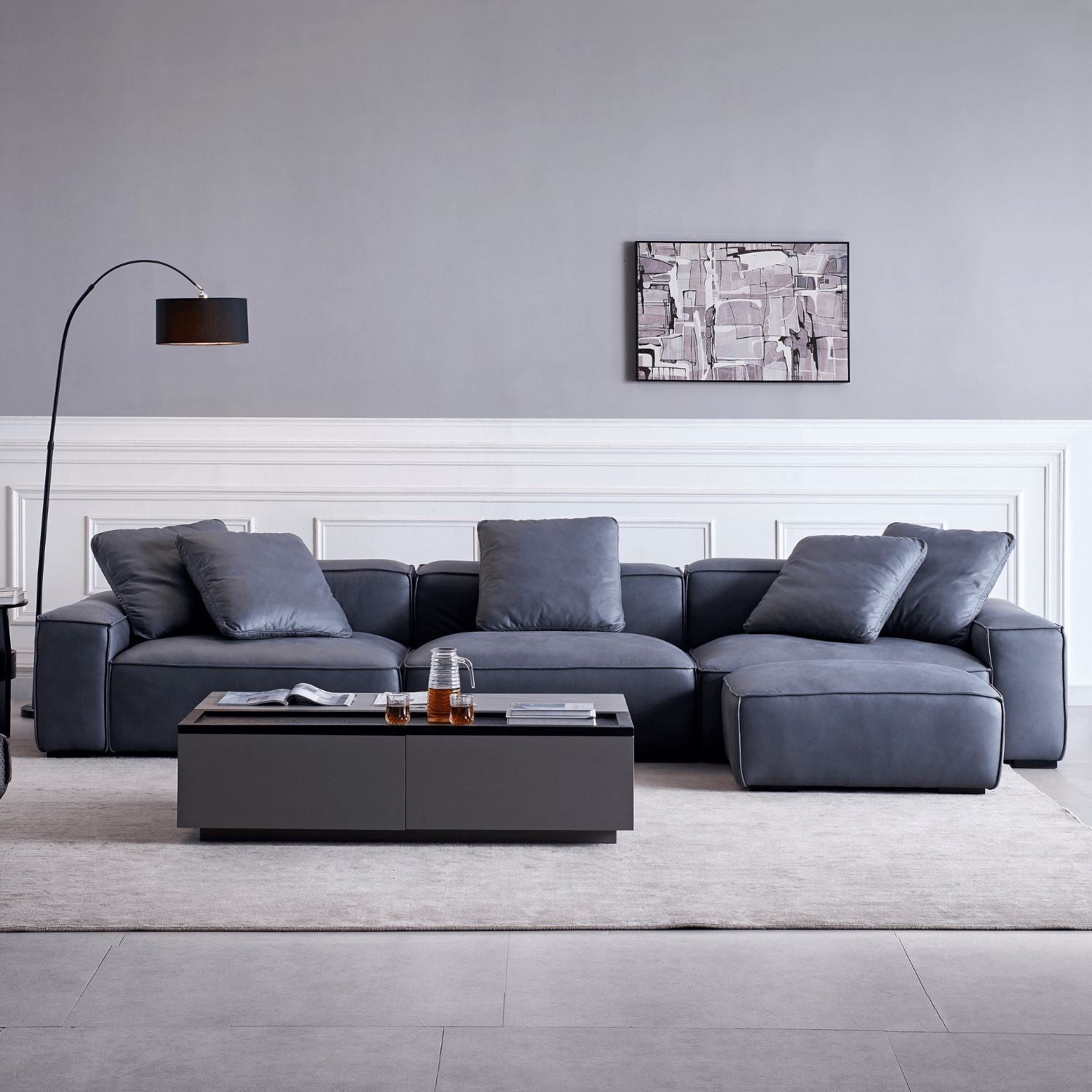 Loft Sofa + Ottoman - Valyou