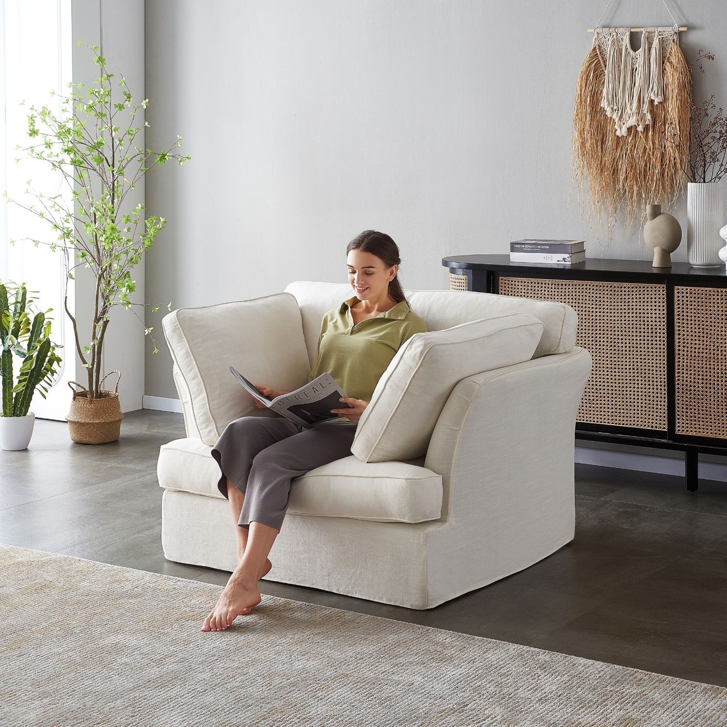Chubby Armchair Sofa Lemons & Me