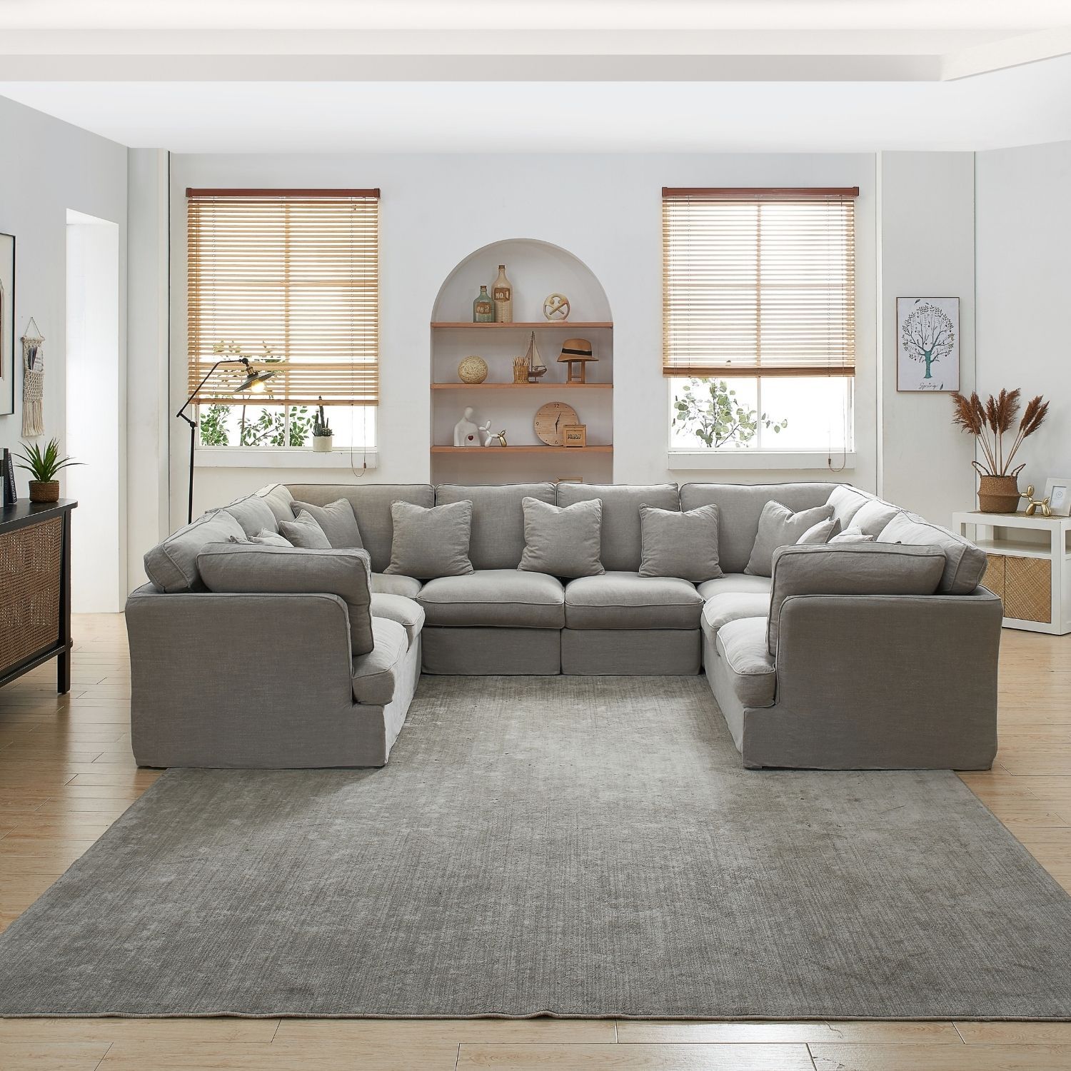 Chubby U Sectional Sofa Lemons & Me
