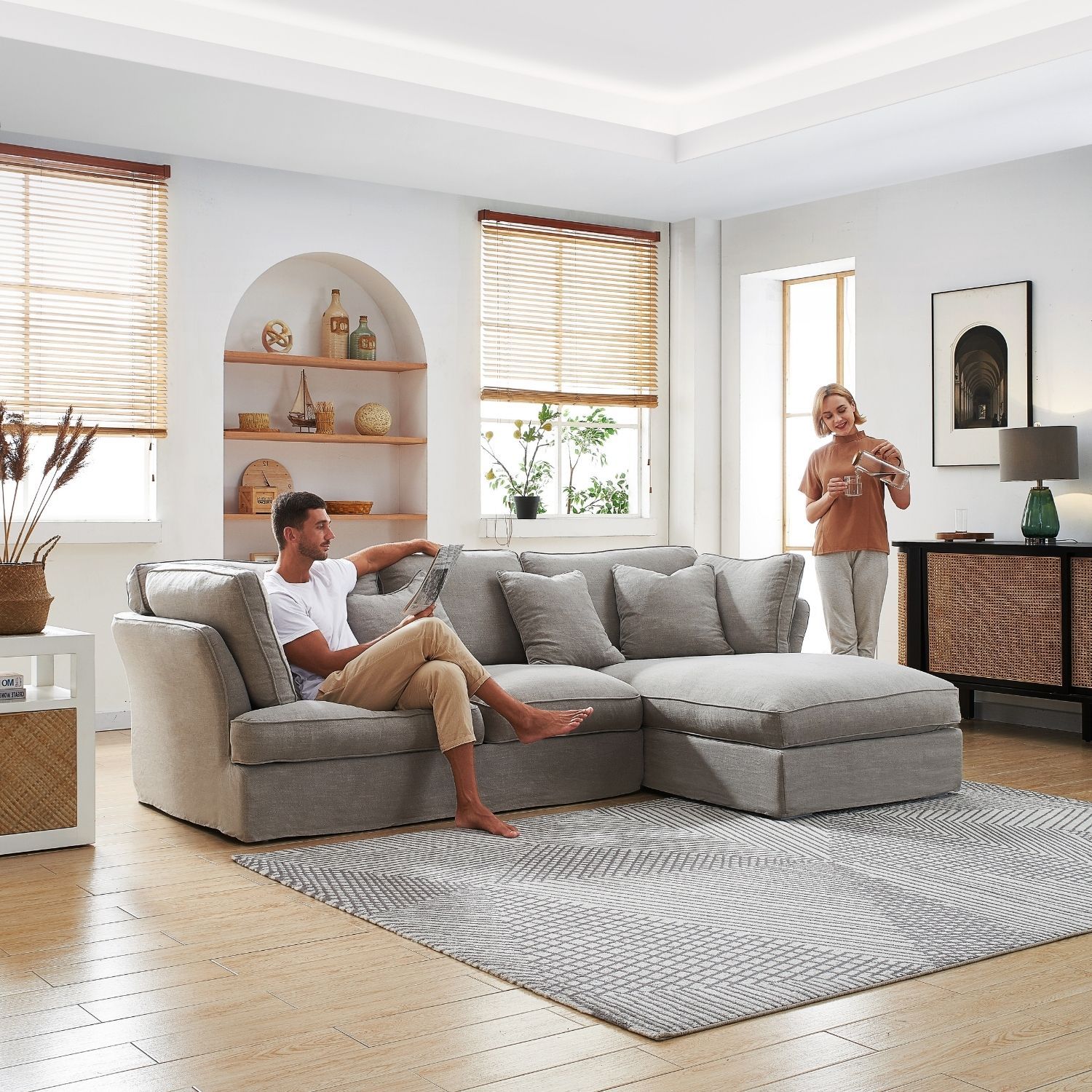 Chubby Sectional Sofa Lemons & Me