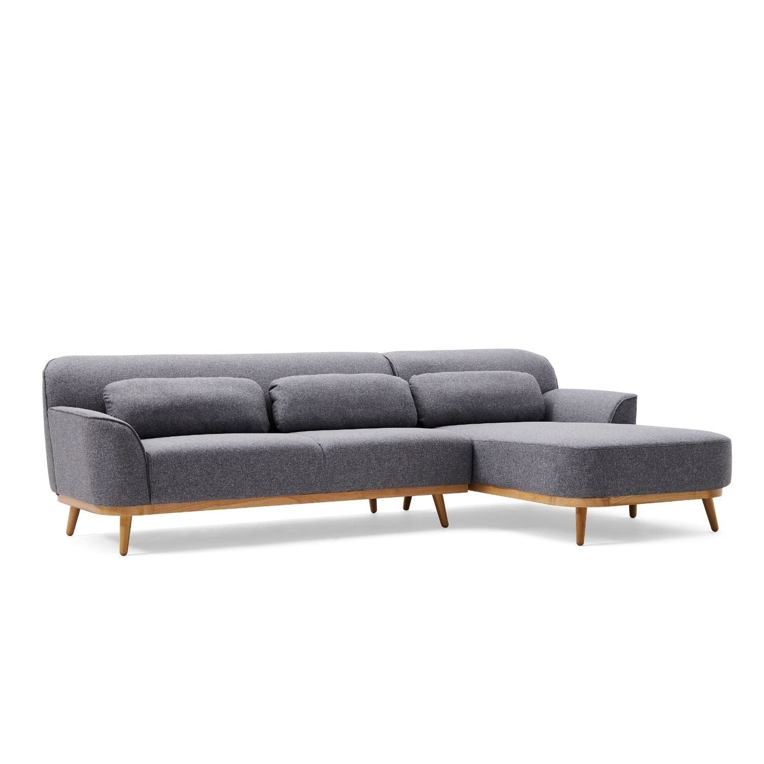 Solid Wood Sectional Sofa Valyou Furniture