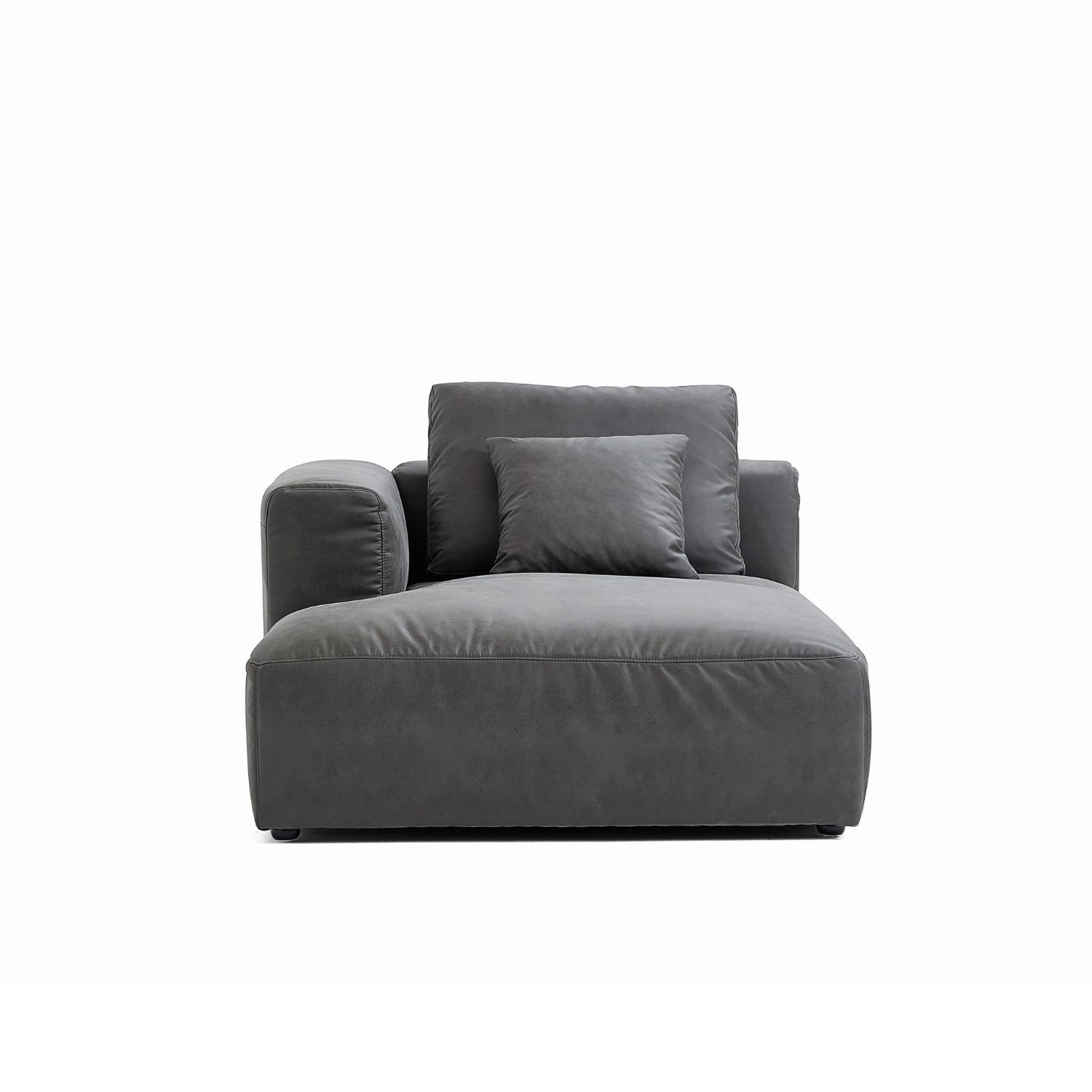 The 5th Chase Sofa Foundry Dark Grey Facing Left