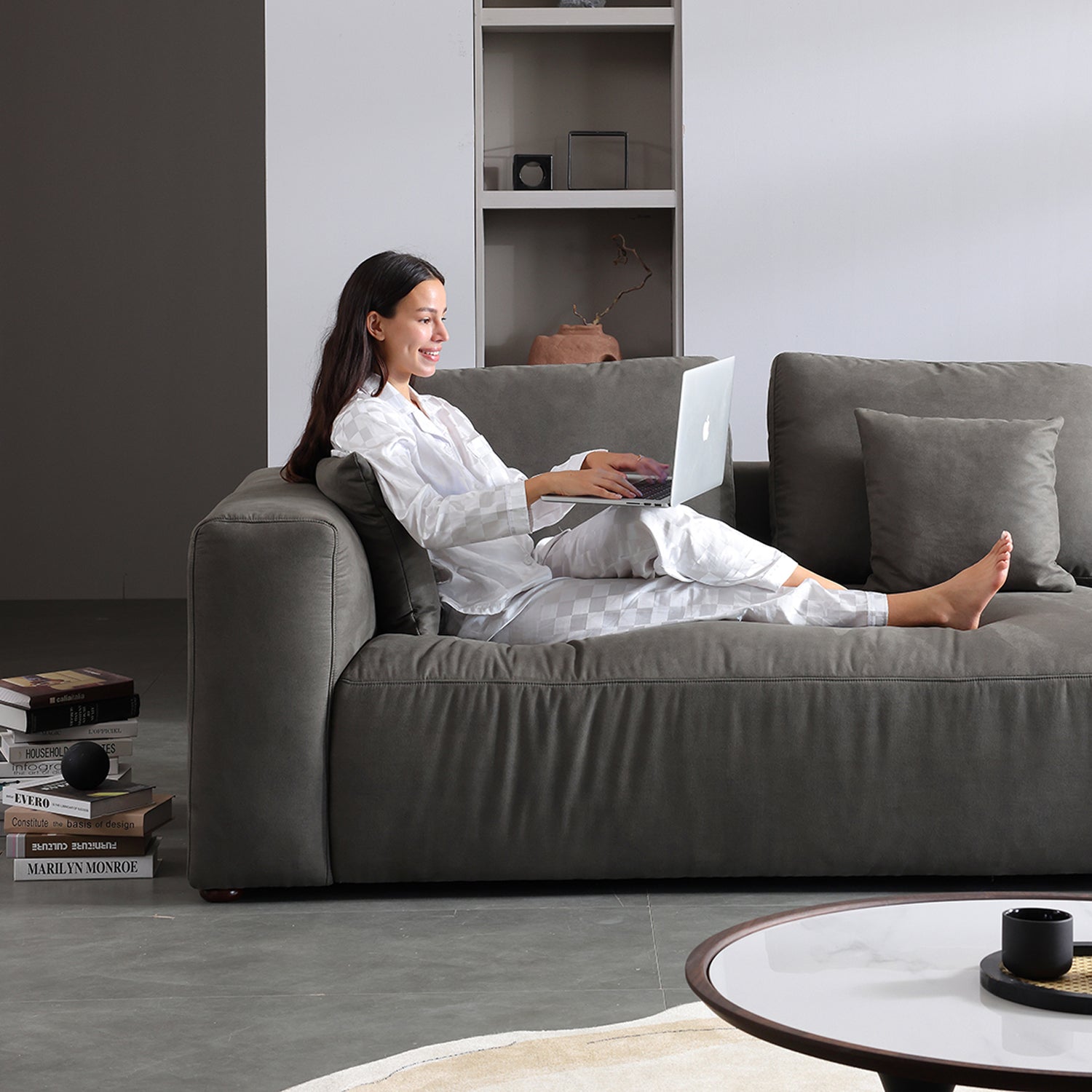 The 5th Closed L Sectional, sectional, Foundry | Valyou Furniture