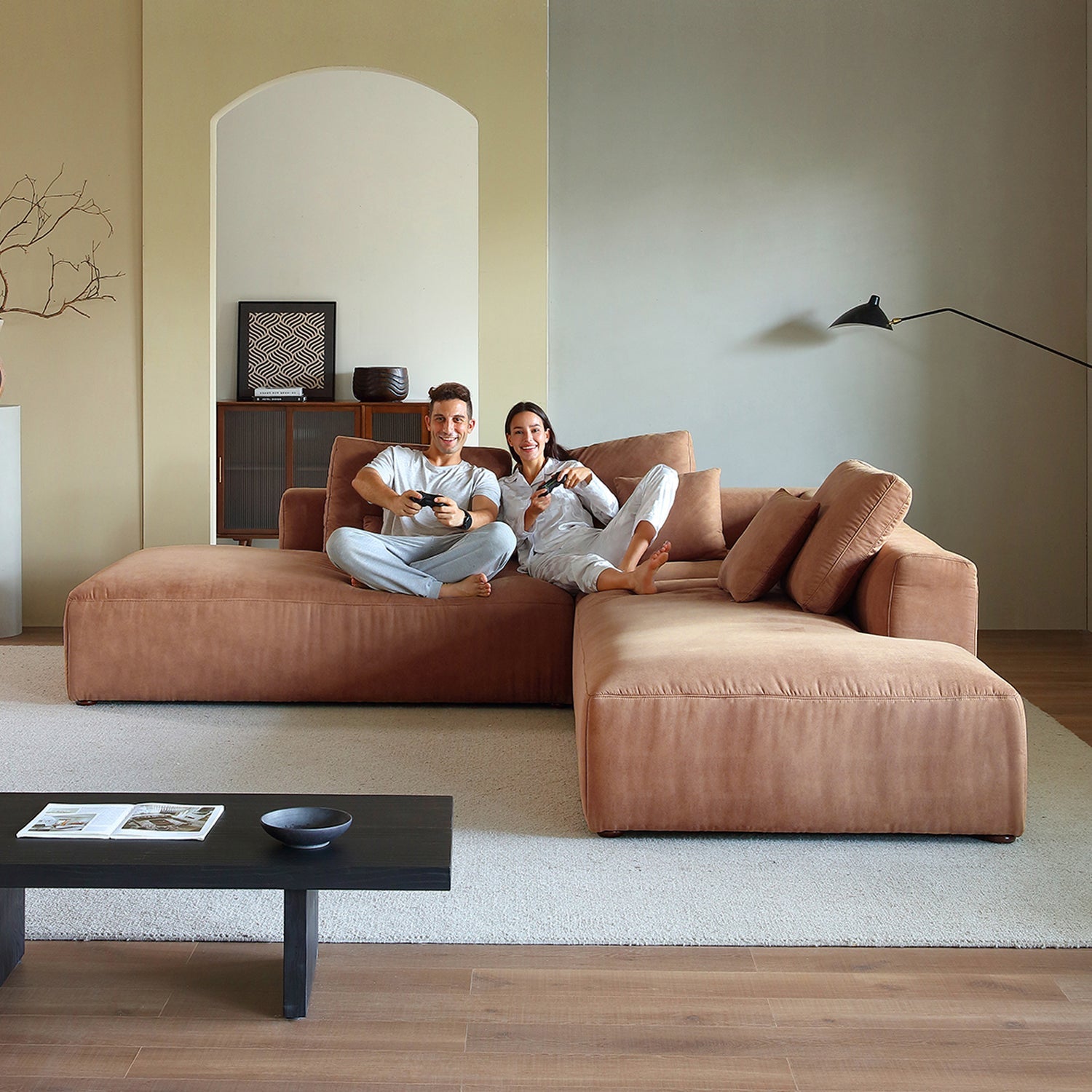 The 5th Open L Sectional, sectional, Foundry | Valyou Furniture