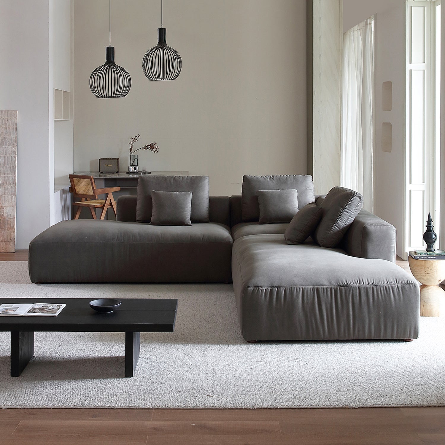 The 5th Open L Sectional, sectional, Foundry | Valyou Furniture