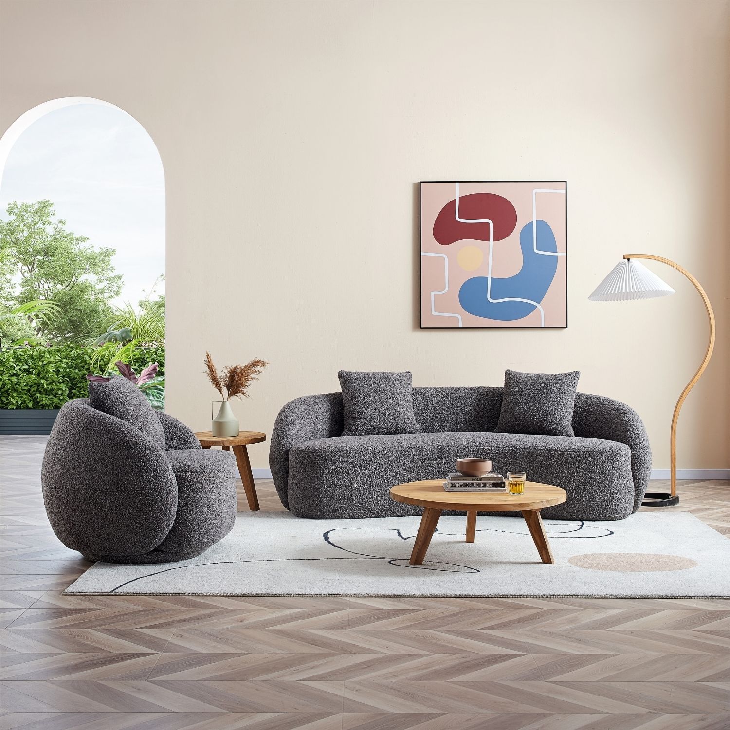 The Eclipse Sofa + Armchair Sofa Milloze