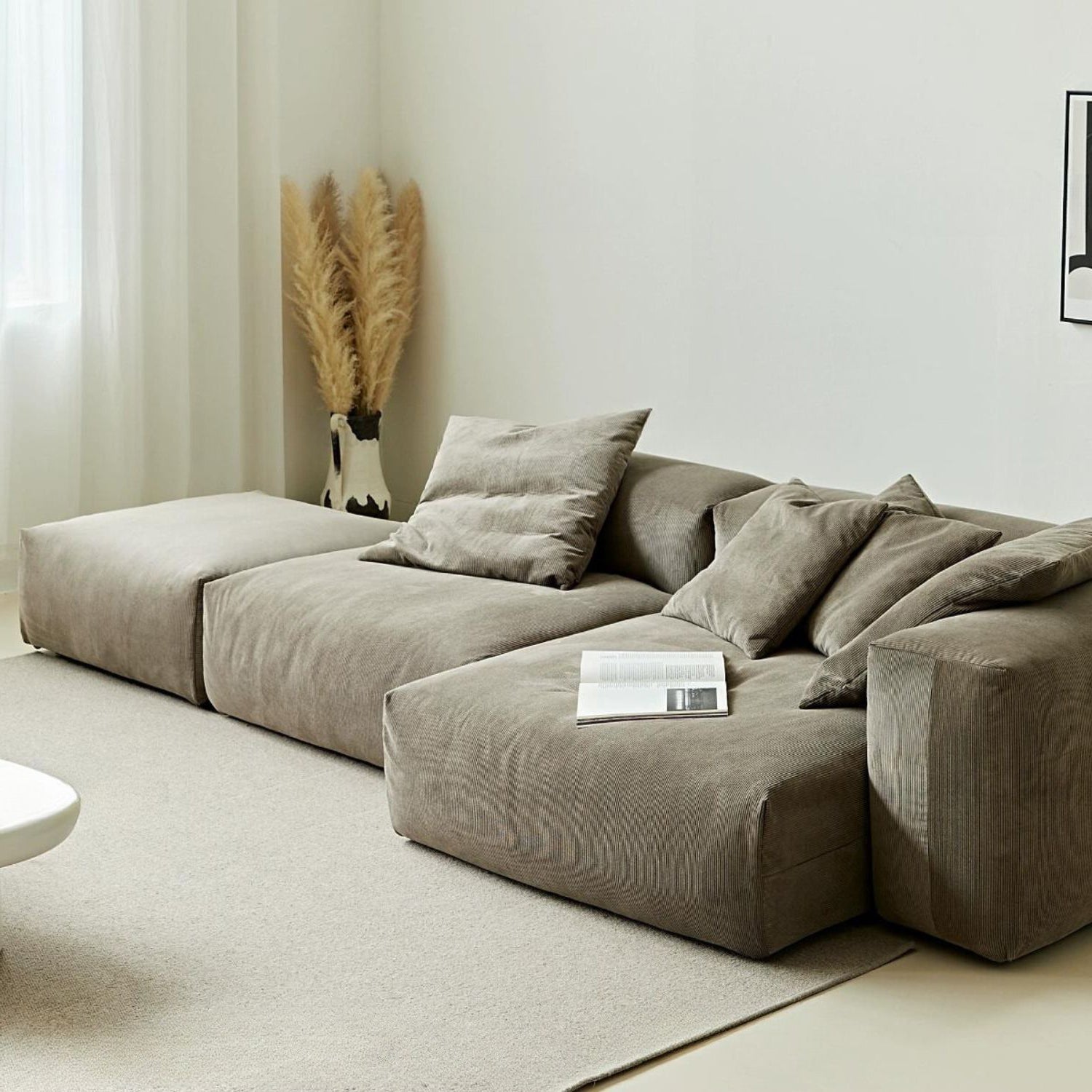 The Squish Sectional + Ottoman