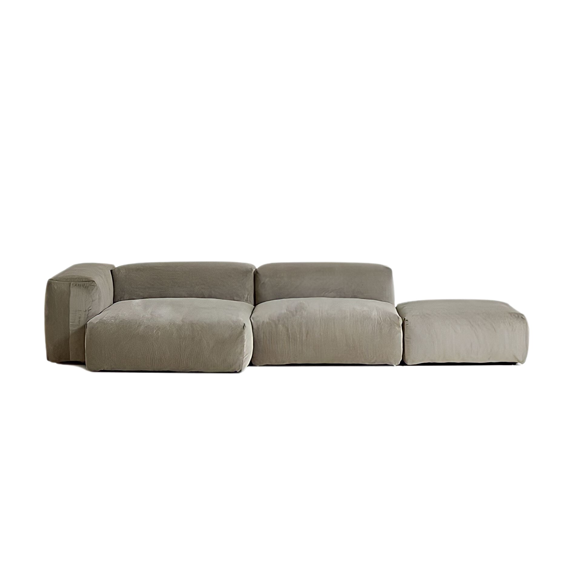 The Squish Sectional + Ottoman