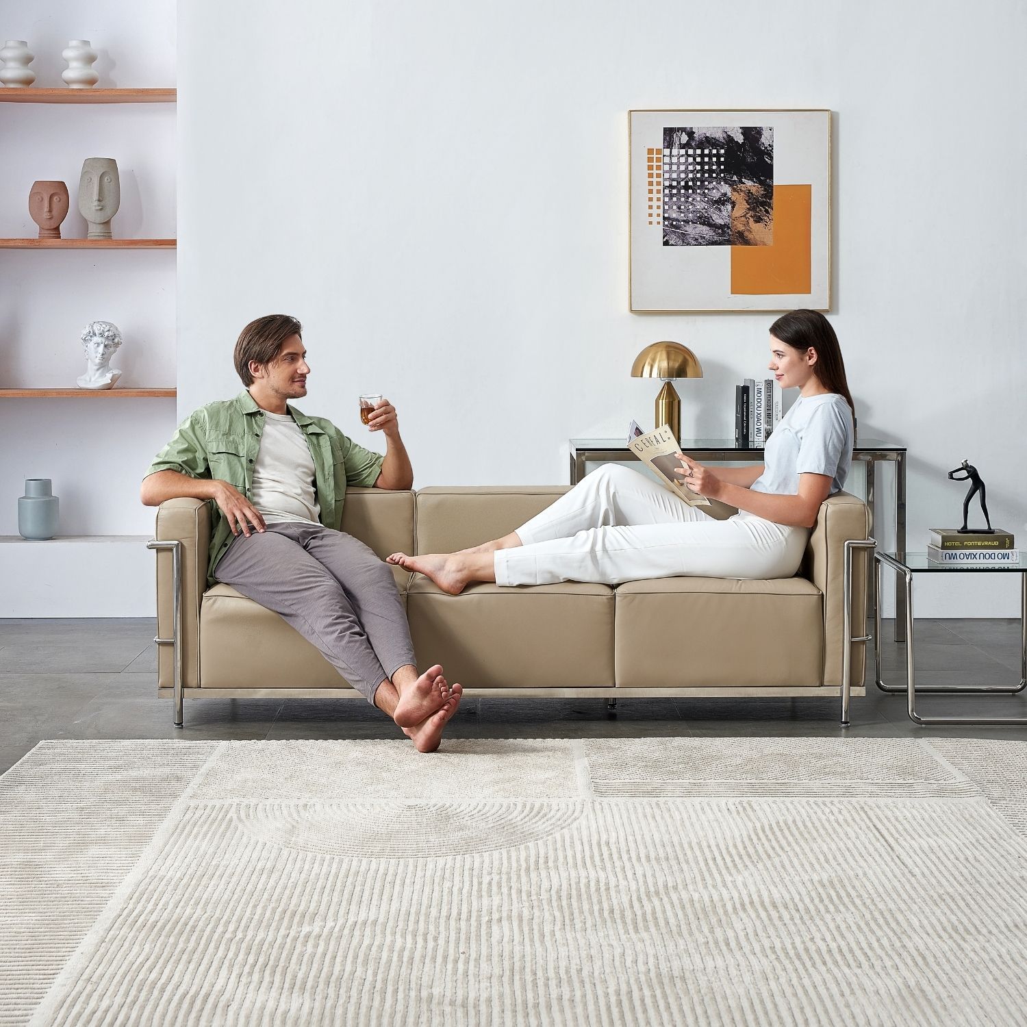 Giorgio Sofa Sofa Mario Capasa Sand