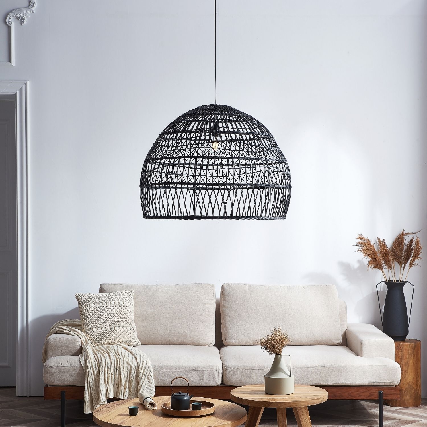 Komang Lamp Lamp Lemons & Me Large Black