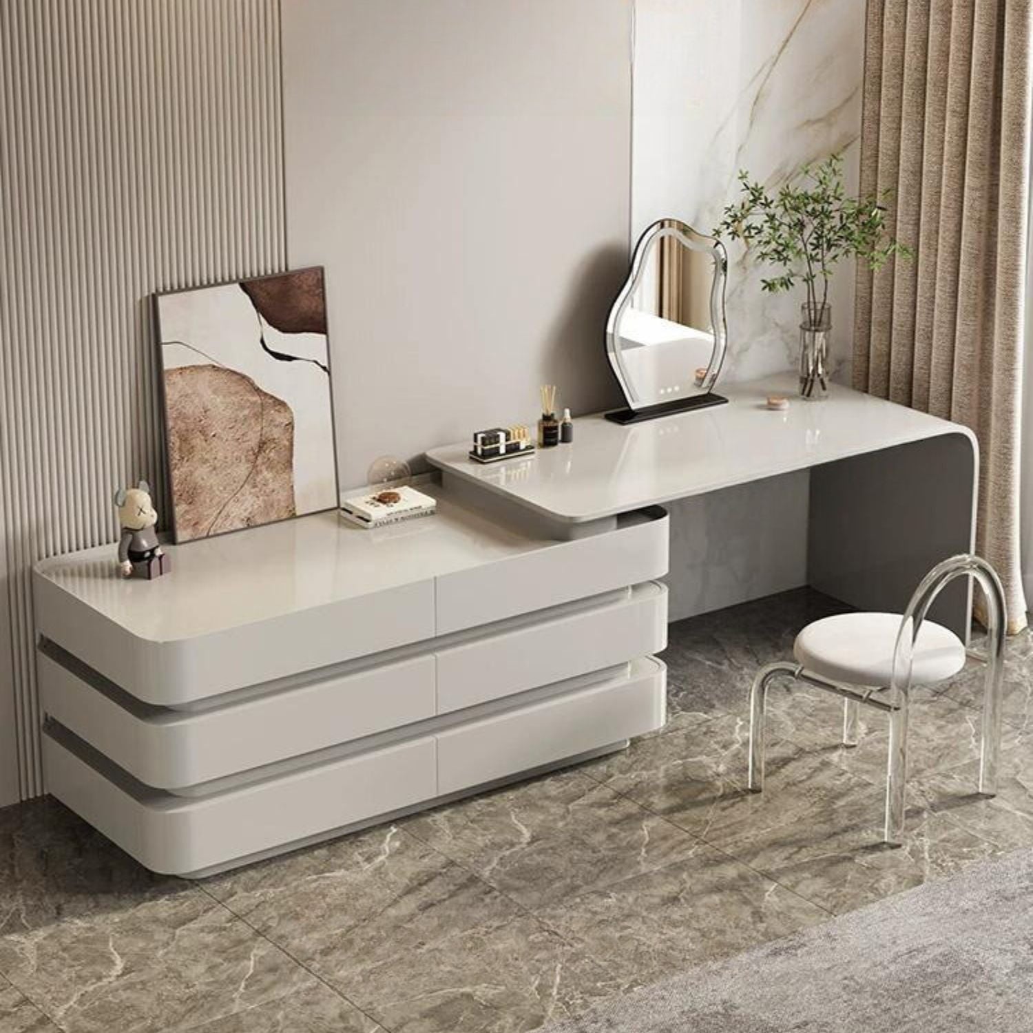 Onsen Vanity with Drawers