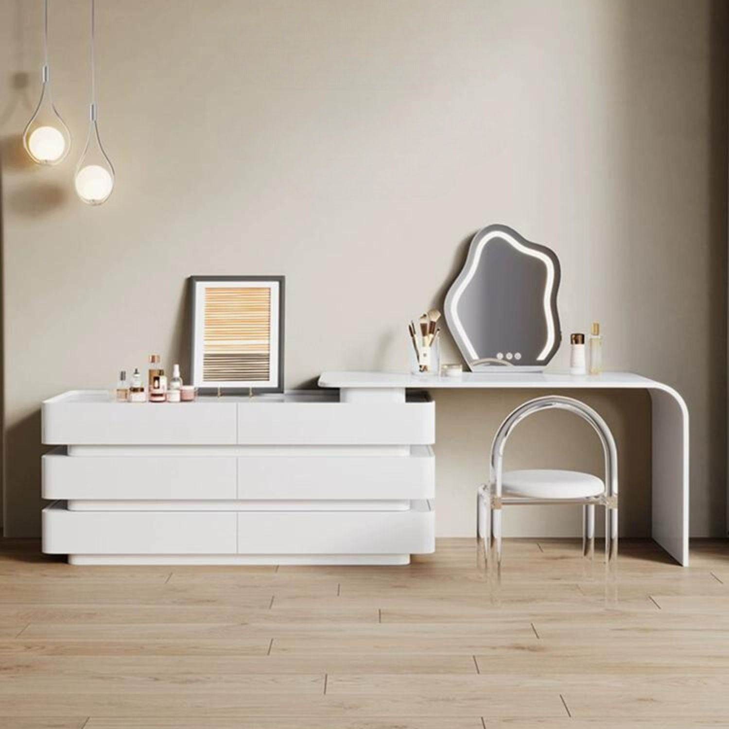 Onsen Vanity with Drawers