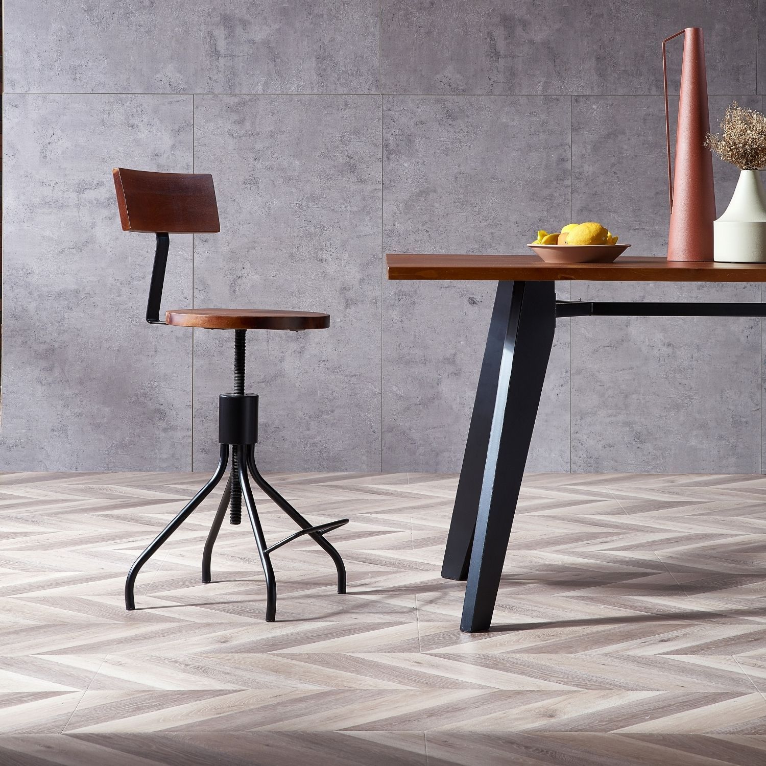 Crosby Stool Chair Foundry