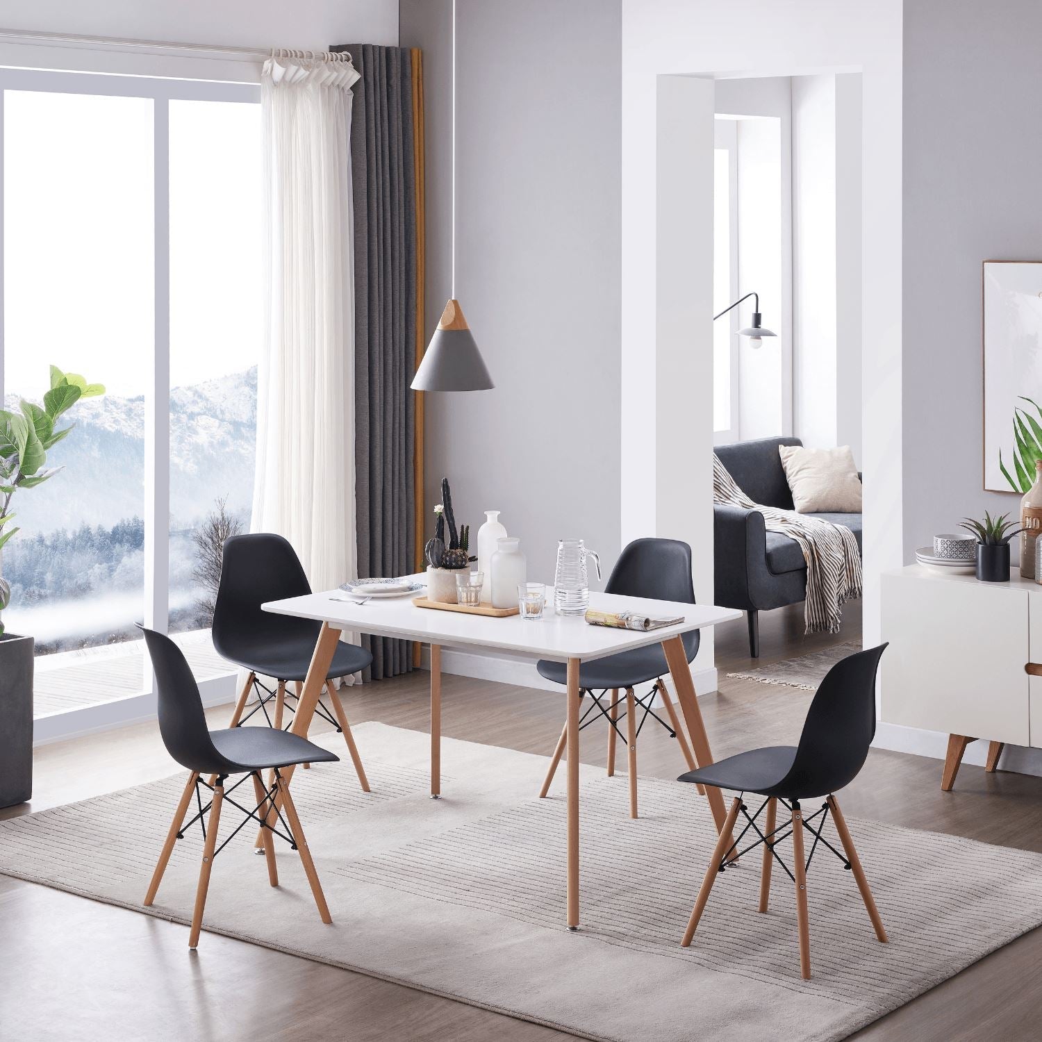 Valmes Chair - Set Of 4 - Valyou