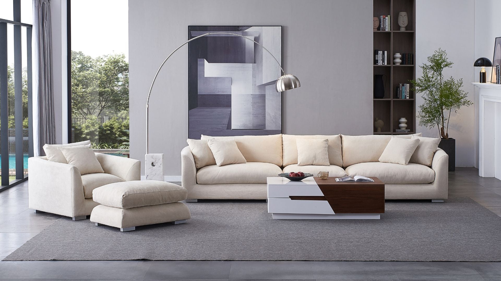 feather sofa