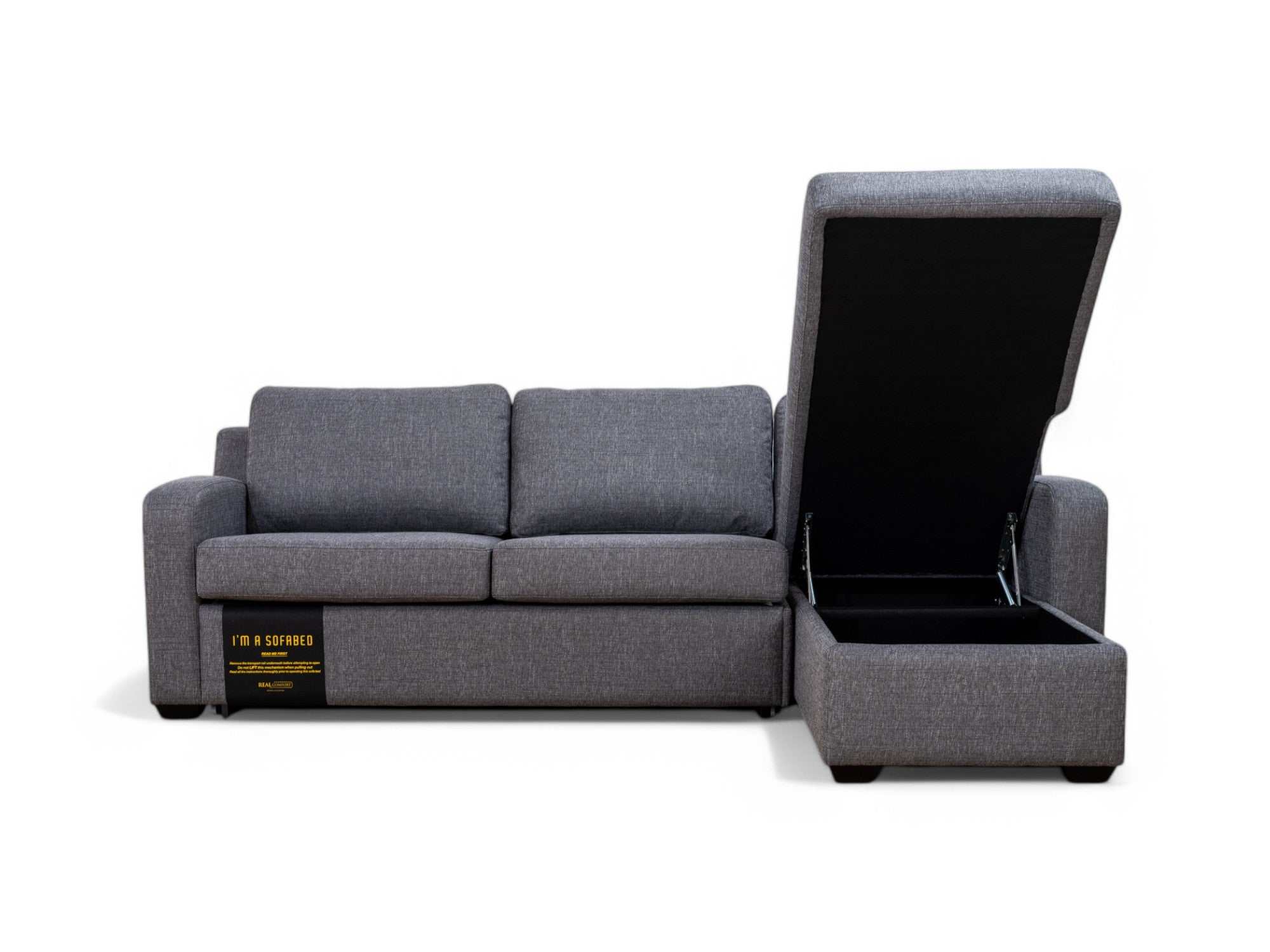 Helena Sectional With Queen Bed and Storage