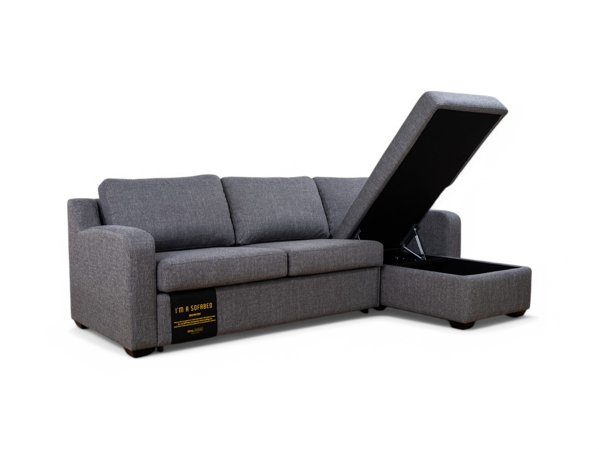 Helena Sectional With Queen Bed and Storage
