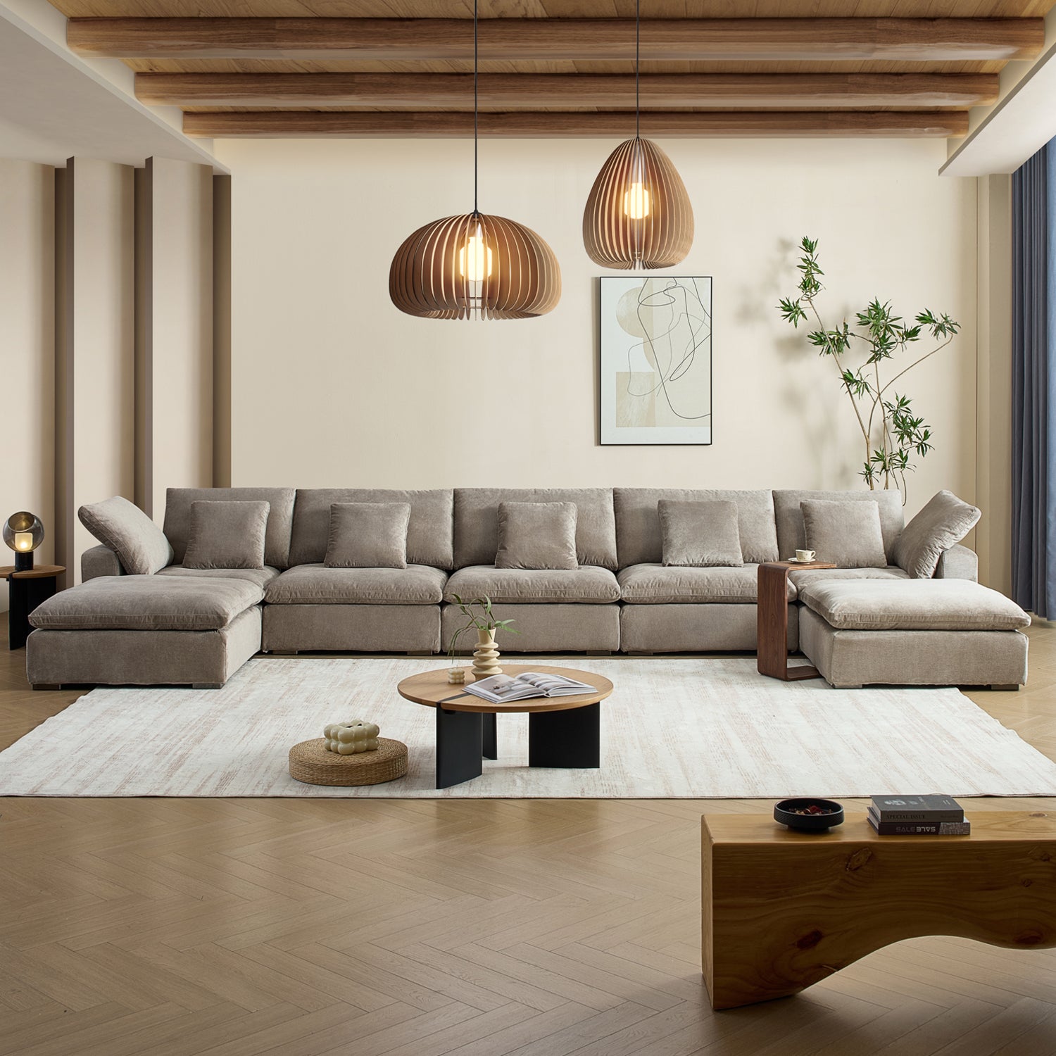 Malibu Cloud U Sectional