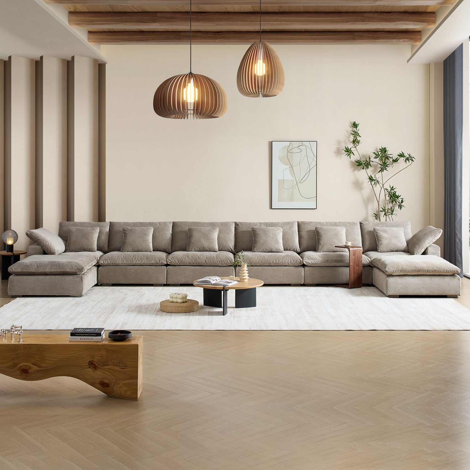 Malibu Cloud U Sectional