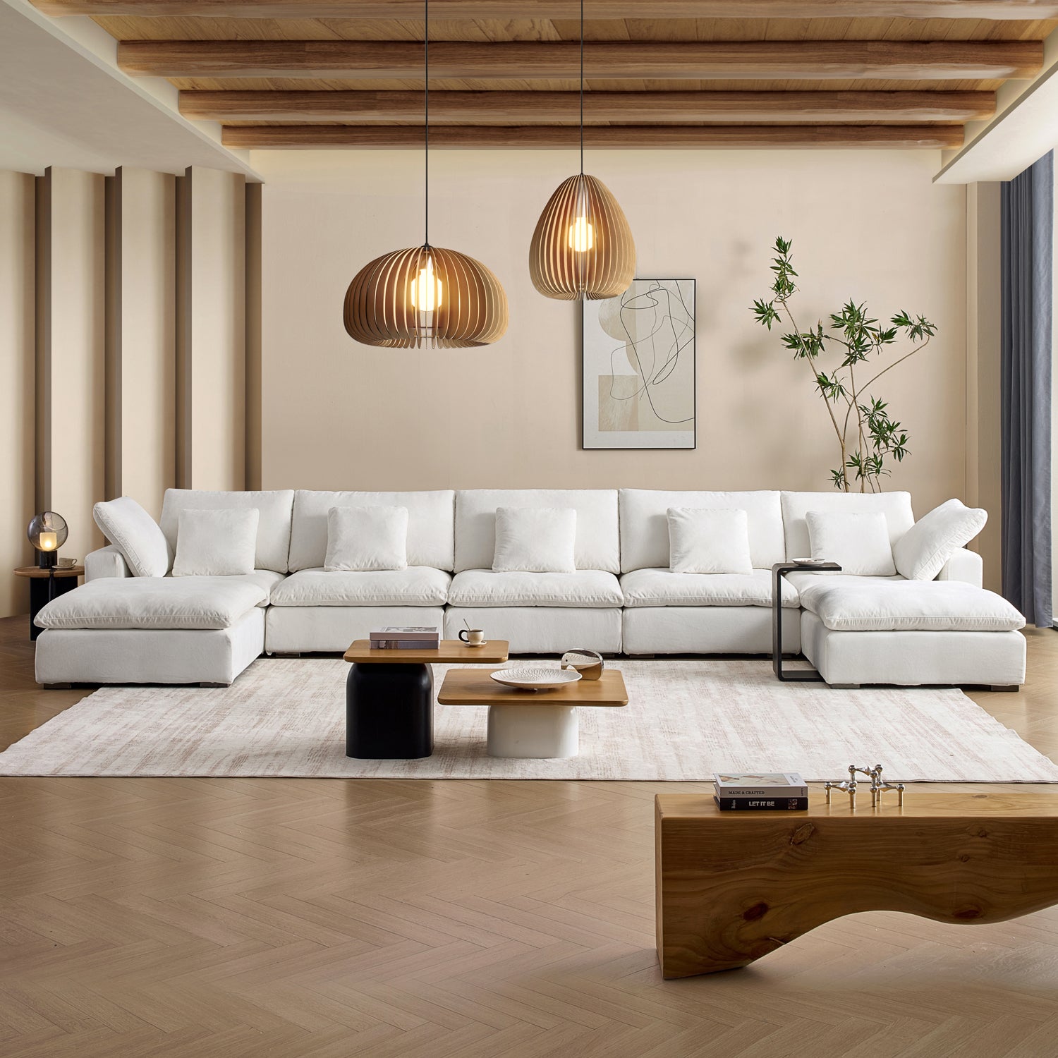 Malibu Cloud U Sectional
