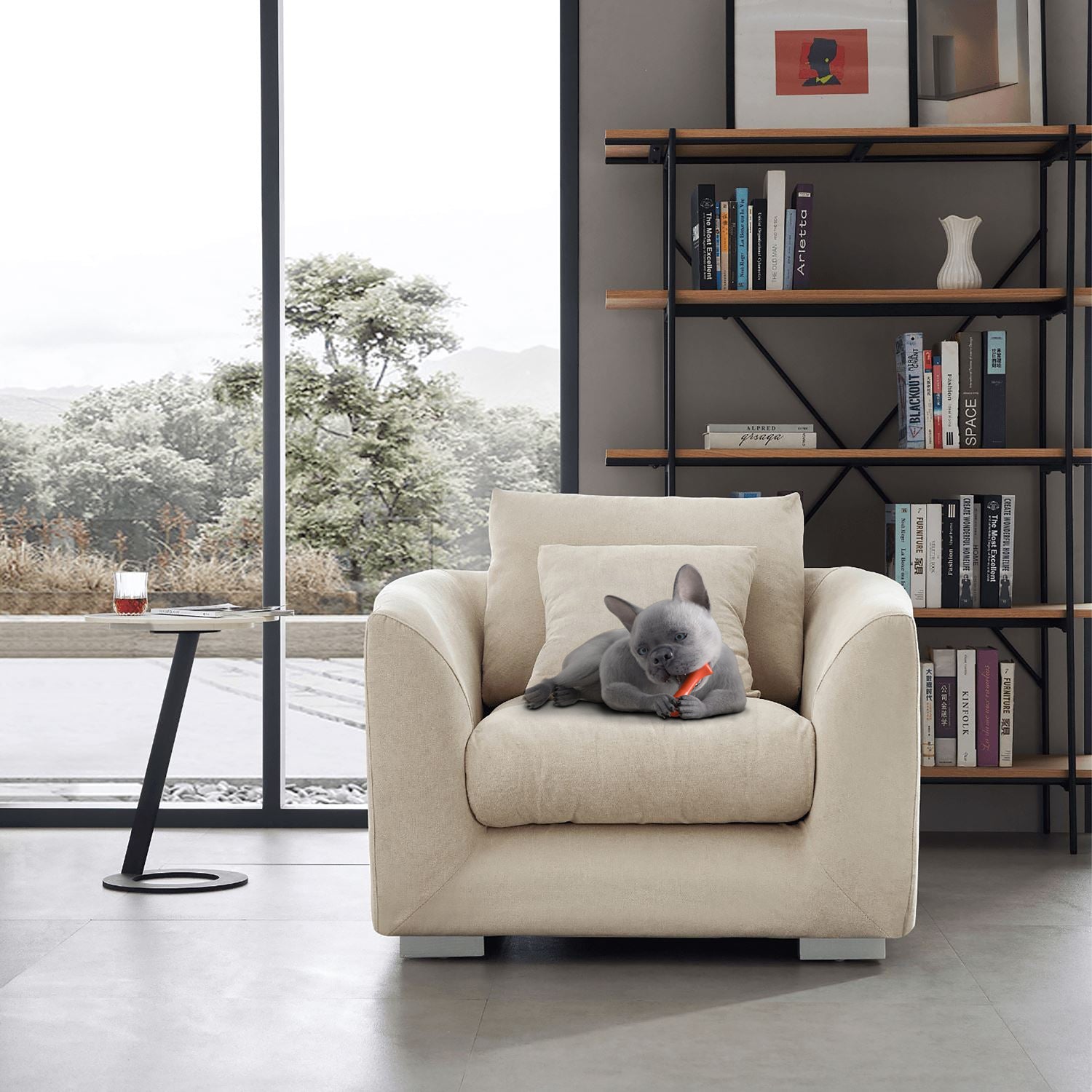 Feathers Armchair