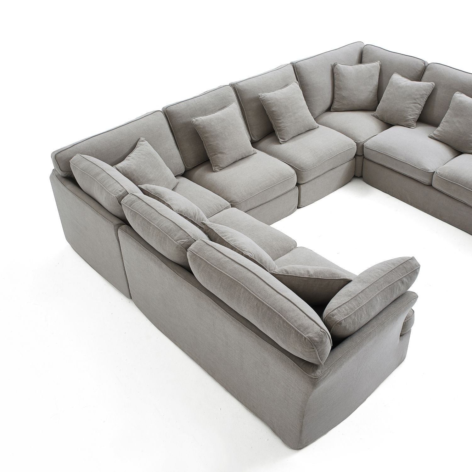 Chubby U Sectional Sofa Lemons & Me 