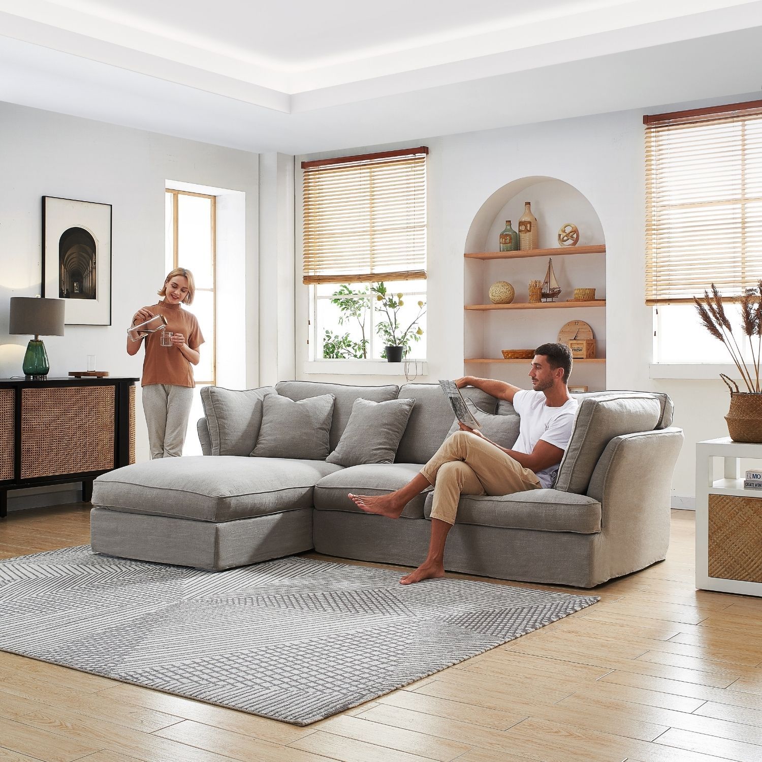 Chubby Sectional Sofa Lemons & Me 